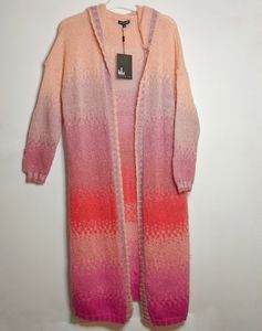 Jessie Liu Designer Mohair/Wool Blend Sweater NWT